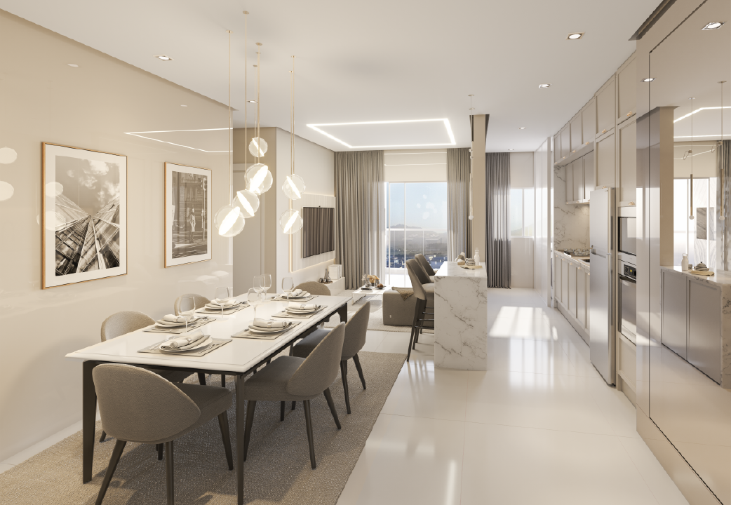 St Barth - Living Torre B Tipo 06 - RF - A - 06-01
